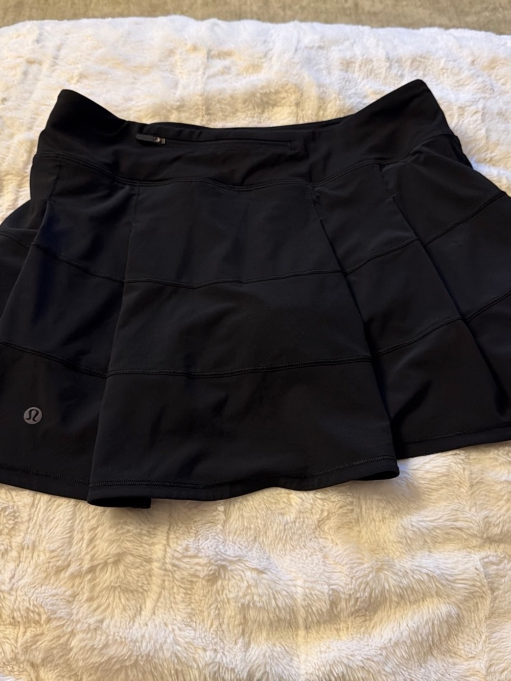 lululemon athletica Black Circle Skirt - Flared Active Skort